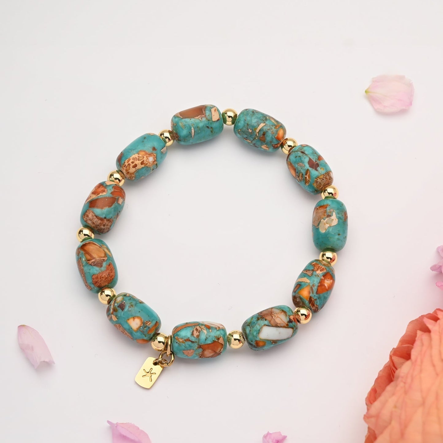 Bloom Emperor Stone Beaded Bracelet