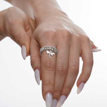 Charm Ring, Silver Ring