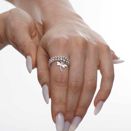 Charm Ring, Silver Ring